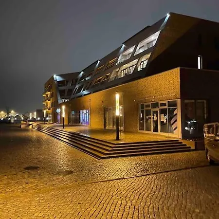 Apartmán Dock 07 - Modernes 4 Sterne-ferienapartment Direkt Am Hafen *