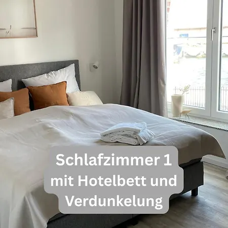 Dock 07 - Modernes 4 Sterne-ferienapartment Direkt Am Hafen Wißmar