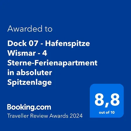 公寓 Dock 07 - Modernes 4 Sterne-ferienapartment Direkt Am Hafen *